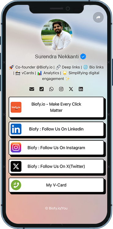 Link in Bio - Biofy.io - Biolink Management