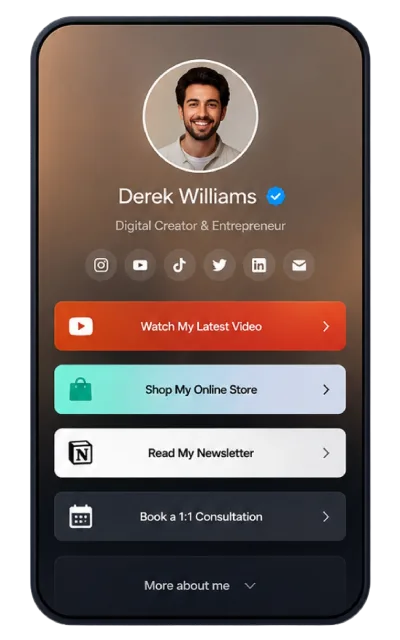 Get Verified Biolink Screenshot