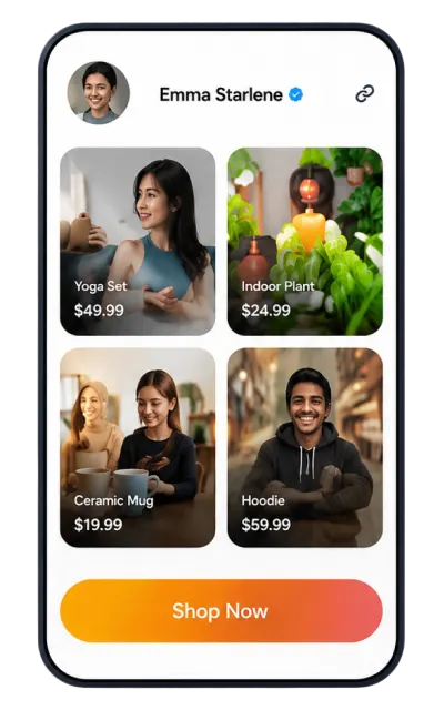 Sell Products Biolink Screenshot